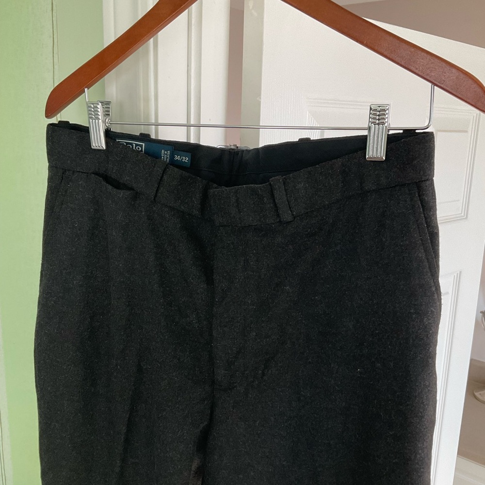 Polo pants, wool blend 34/32